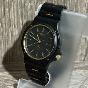 Vintage Black Seiko Men’s Watch With New Battery